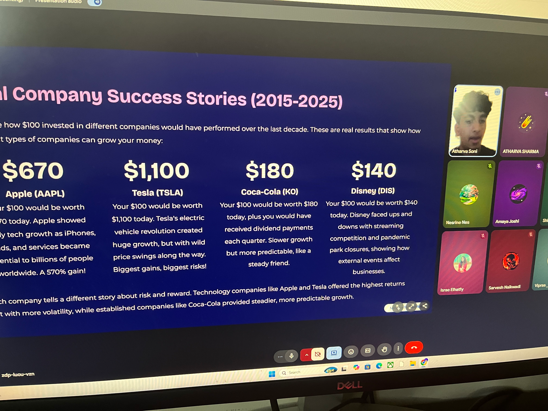 Vipraa virtual finance workshop presentation